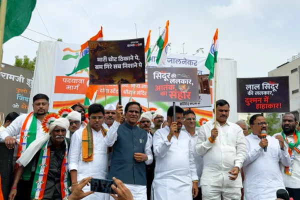 Tiranga Yatra in Jalna