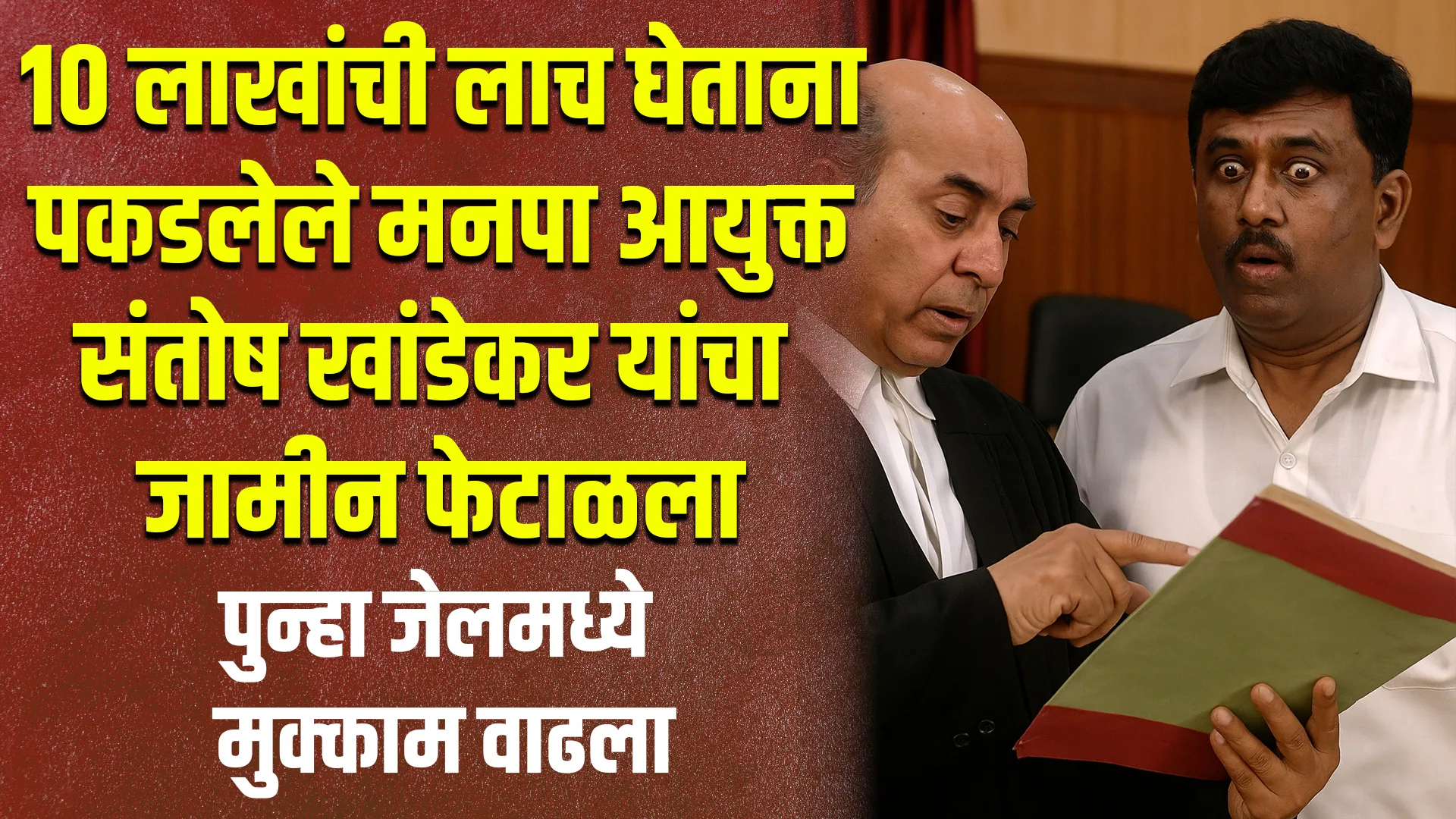 alna bribe case, Santosh Khandekar