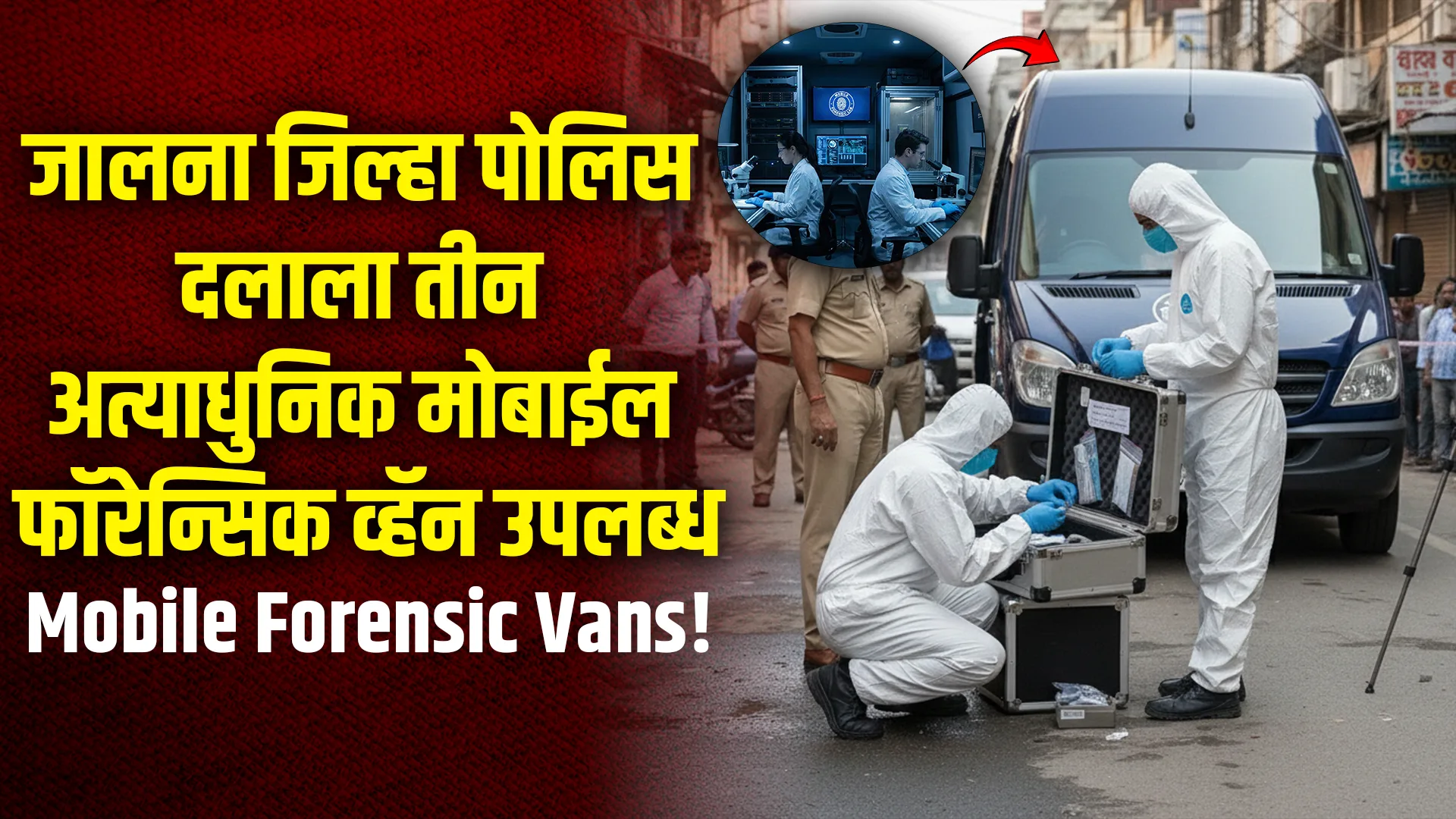 Mobile Forensic Vans